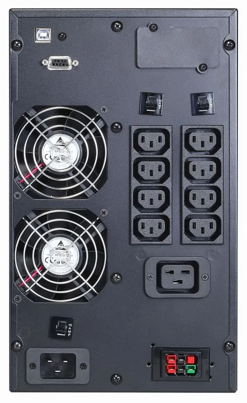 Powercom MACAN, On-Line, 3000VA/3000W, Tower, 8*IEC320-C13+С19, Serial+USB, SNMP Slot (1034863)