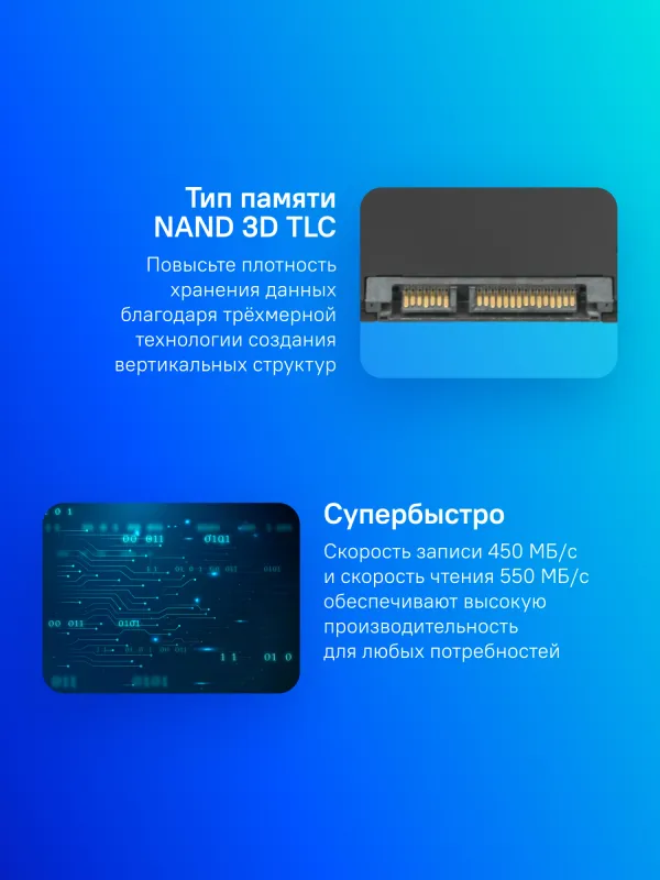 Накопитель SSD Silicon Power SATA-III 256GB SP256GBSS3A55S25 Ace A55 2.5"