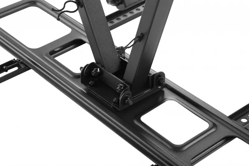 Кронштейн для телевизора Ultramounts UM873 черный 37"-70" макс.40кг настенный поворотно-выдвижной и наклонный