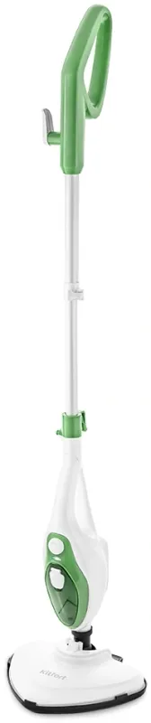 Швабра паровая Kitfort КТ-1004-2 1500Вт зеленый/белый