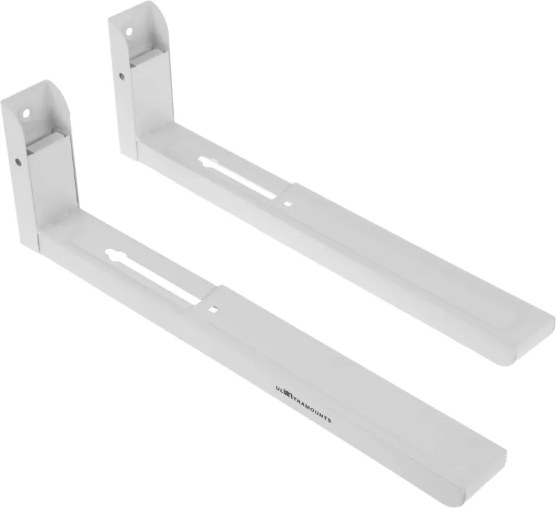 Кронштейн для СВЧ Ultramounts UM888W белый макс.30кг настенный фиксированный