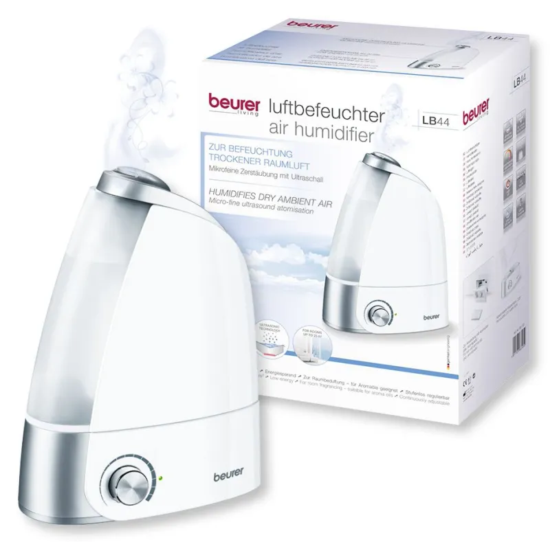 Увлажнитель воздуха Beurer LB44 25Вт (ультразвуковой) белый
