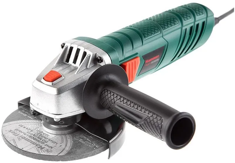 Углошлифовальная машина Hammer USM710D 710Вт 12000об/мин рез.шпин.:M14 d=125мм (501520)