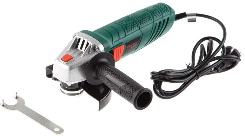 Углошлифовальная машина Hammer USM900D 900Вт 12000об/мин рез.шпин.:M14 d=125мм (501521)