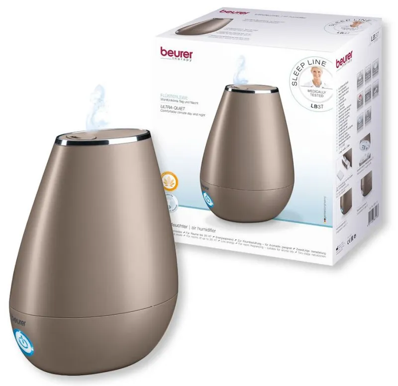 Увлажнитель воздуха Beurer LB37 20Вт (ультразвуковой) золотистый