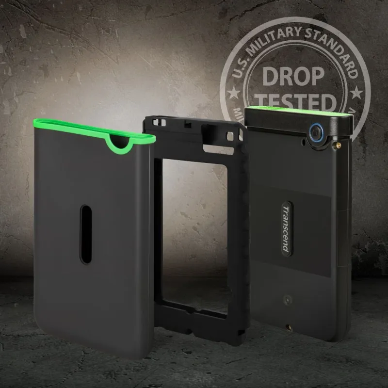 Жесткий диск Transcend USB 3.0 1Tb TS1TSJ25M3S StoreJet 25M3S (5400rpm) 2.5" серый