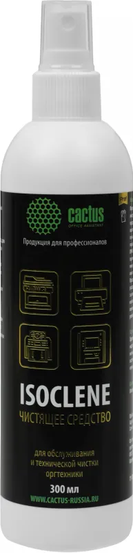 Спирт изопропиловый Cactus CS-ISOCLENE300 для очистки техники 300мл