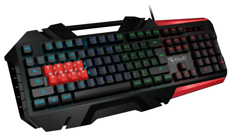 Клавиатура A4Tech Bloody B3590R механическая черный/красный USB for gamer LED (B3590R (BLACK+RED))