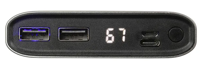 Мобильный аккумулятор Buro RCL-21000 21000mAh 2.1A серебристый