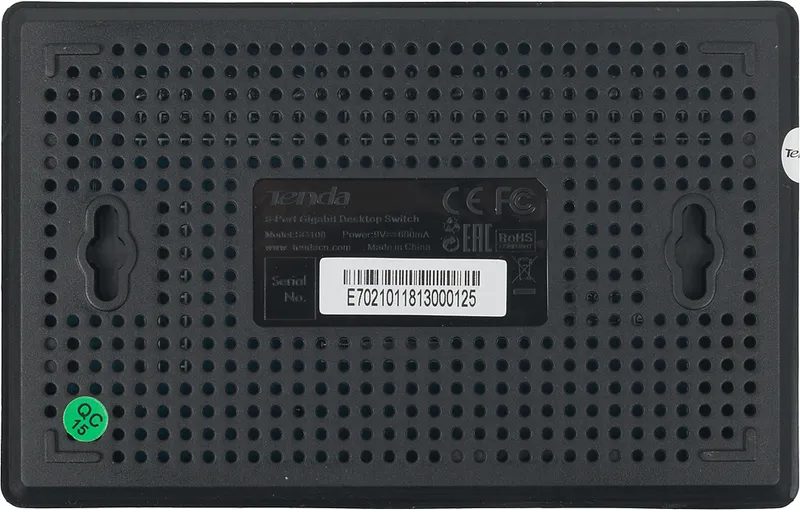 Коммутатор Tenda SG108 8x1Гбит/с неуправляемый