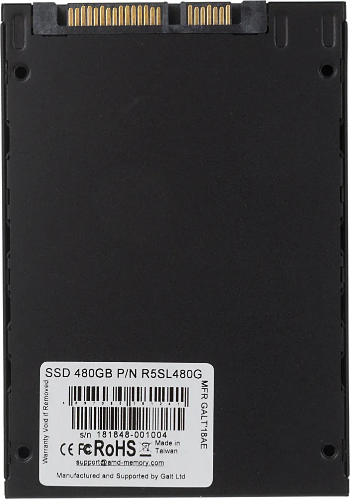 Накопитель SSD AMD SATA-III 480GB R5SL480G Radeon R5 2.5"