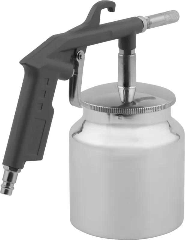 Пистолет пескоструйный Fubag 110115 142л/мин соп.:6мм бак:0.75л серебристый/черный