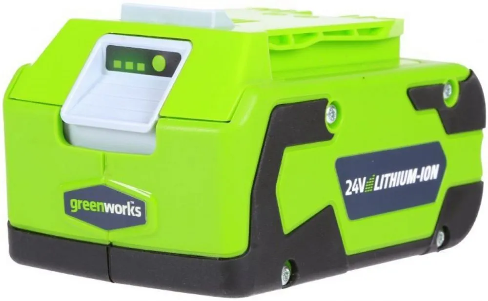 Батарея аккумуляторная Greenworks G24B4 24В 4Ач Li-Ion (2926807)