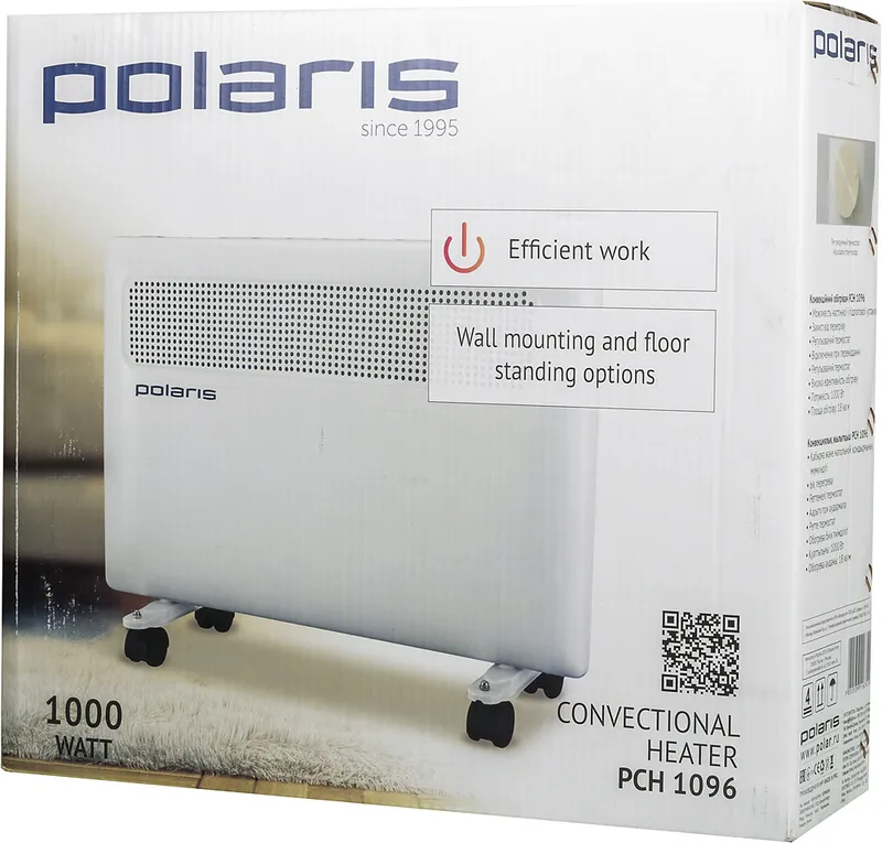 Конвектор Polaris PCH 1096 1000Вт белый