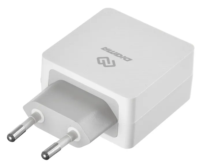 Сетевое зар./устр. Digma DGPD-18W-WG 18W 3A (PD) USB-C белый