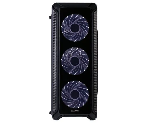 Корпус ZALMAN I3 EDGE, ATX, BLACK, FRONT ACRYL, WINDOW, 2x3.5", 3x2.5", 2xUSB2.0, 1xUSB3.0, FAN CONTROLLER, FRONT 3x120mm, REAR 1x120mm