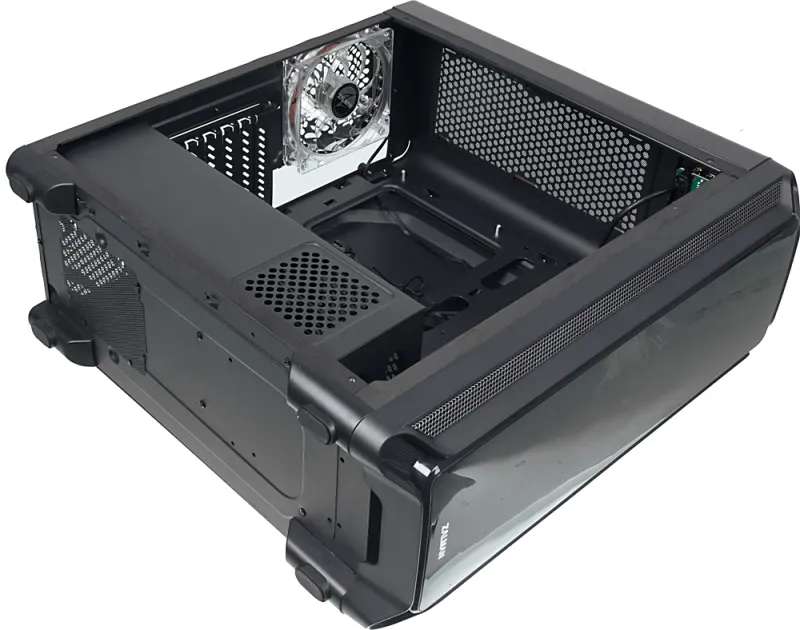 Корпус ZALMAN I3 EDGE, ATX, BLACK, FRONT ACRYL, WINDOW, 2x3.5", 3x2.5", 2xUSB2.0, 1xUSB3.0, FAN CONTROLLER, FRONT 3x120mm, REAR 1x120mm