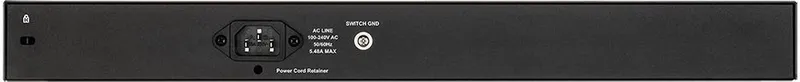 Коммутатор D-Link DGS-1210-28MP/ME DGS-1210-28MP/ME/B (L2) 24x1Гбит/с 4xКомбо(1000BASE-T/SFP) 4SFP 24PoE 370W управляемый