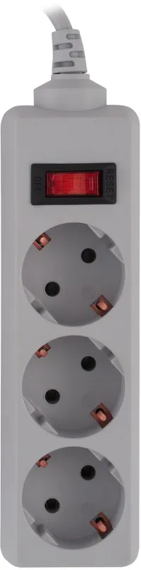 Сетевой фильтр Buro 300SL-3-G 3м (3 розетки) серый (пакет ПЭ)