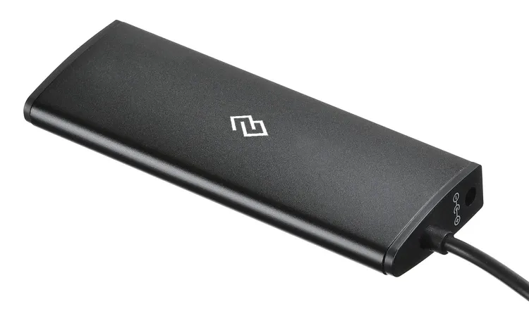 Разветвитель USB-C Digma HUB-4U2.0-UC-B 4порт. черный