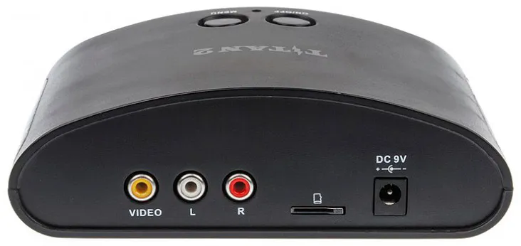 Игровая консоль Titan Magistr Titan 2 черный +контроллер в комплекте: 400 игр