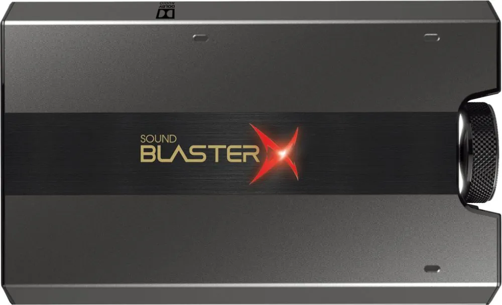 Звуковая карта Creative USB Sound BlasterX G6 (SB-Axx1) 7.1 Ret