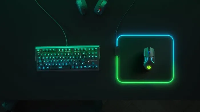 Коврик для мыши Steelseries QcK Prism Cloth Средний черный 320x270x4мм (63825)