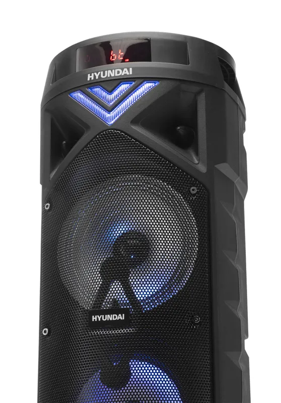 Минисистема Hyundai H-MC180 черный 80Вт FM USB BT SD/MMC