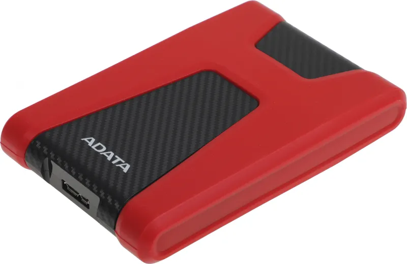 Жесткий диск A-Data USB3.0 1TB AHD650-1TU31-CRD HD650 DashDrive Durable 2.5" красный