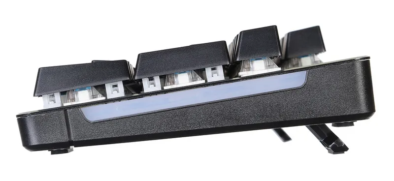 Клавиатура Оклик 990G RAGE механическая черный USB Multimedia for gamer LED