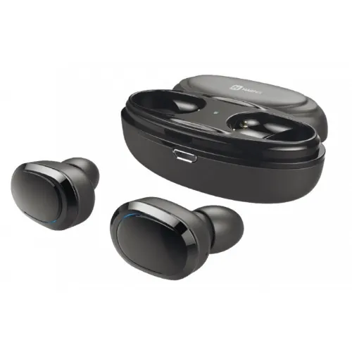 Гарнитура вкладыши Harper HB-509 черный беспроводные bluetooth в ушной раковине (H00002181)