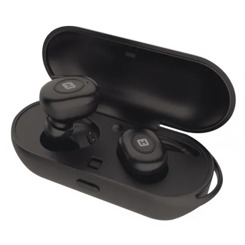 Гарнитура вкладыши Harper HB-510 черный беспроводные bluetooth в ушной раковине (H00002183)