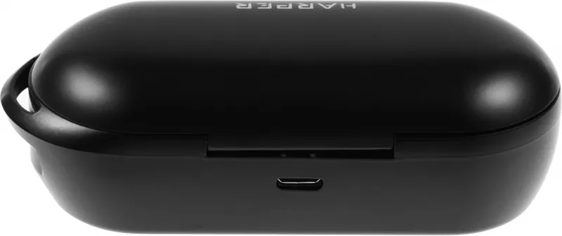 Гарнитура вкладыши Harper HB-510 черный беспроводные bluetooth в ушной раковине (H00002183)