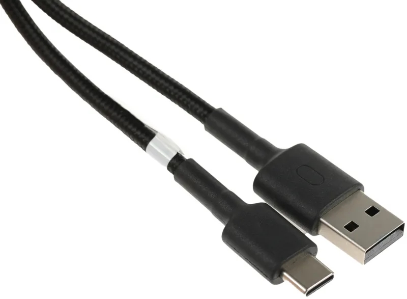 Кабель Xiaomi Mi Braided SJV4109GL USB (m)-USB Type-C (m) 1м черный