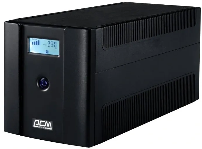 Источник бесперебойного питания Powercom Raptor RPT-1025AP LCD 615Вт 1025ВА черный