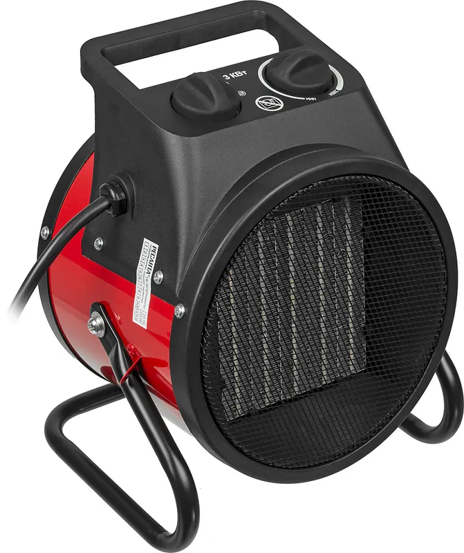 Тепловая пушка электрическая Ресанта ТЭПК-3000K 3000Вт красный