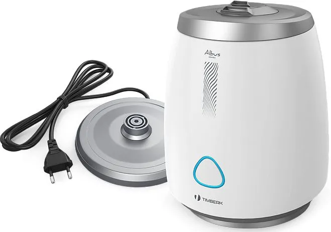 Увлажнитель воздуха Timberk THU UL 35 E (W) 25Вт (ультразвуковой) белый/серебристый