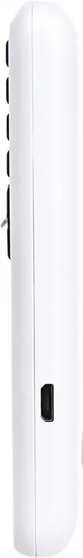 Мобильный телефон Alcatel 1066D белый моноблок 2Sim 1.8" 128x160 Thread-X 0.08Mpix GSM900/1800 GSM1900 MP3 FM microSD max32Gb