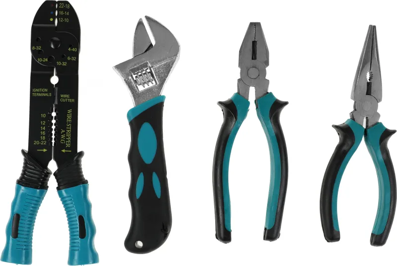 Набор инструментов Bort BTK-160 38 предметов (жесткий кейс)