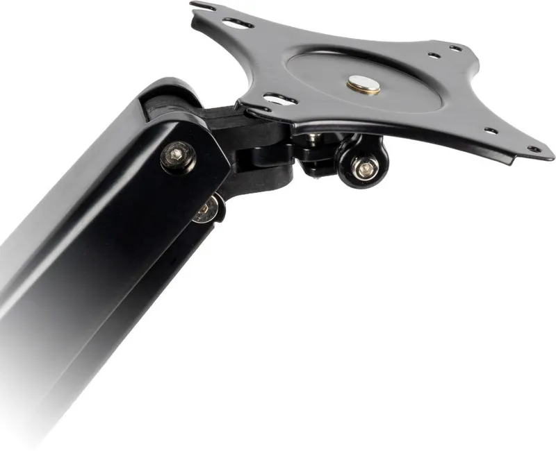 Кронштейн для мониторов ЖК Kromax OFFICE-8 черный 15"-32" макс.8кг настольный поворот и наклон верт.перемещ.