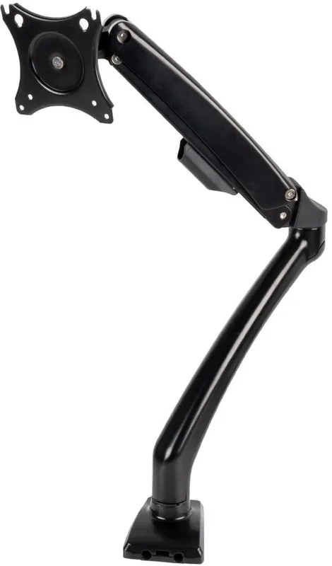 Кронштейн для мониторов ЖК Kromax OFFICE-8 черный 15"-32" макс.8кг настольный поворот и наклон верт.перемещ.