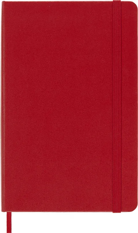 Блокнот Moleskine CLASSIC QP051F2 Medium 115x180мм 208стр. клетка твердая обложка красный