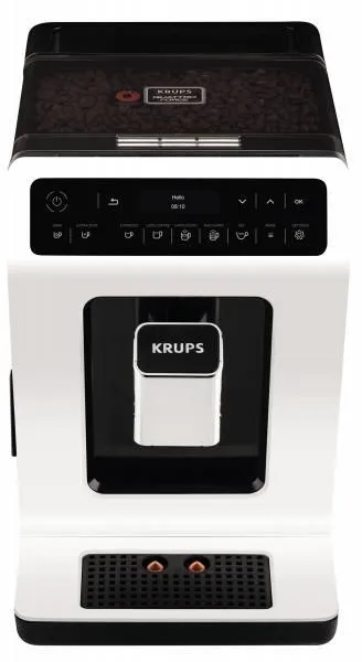 Кофемашина Krups EA891110 1450Вт белый/черный