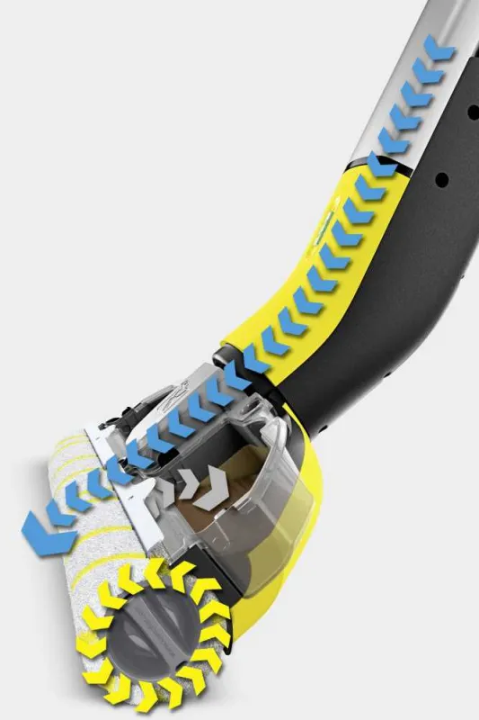 Пылесос-электровеник Karcher FC 3 Cordless желтый