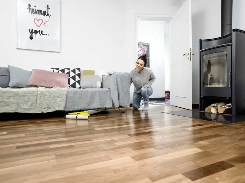 Пылесос-электровеник Karcher FC 3 Cordless желтый