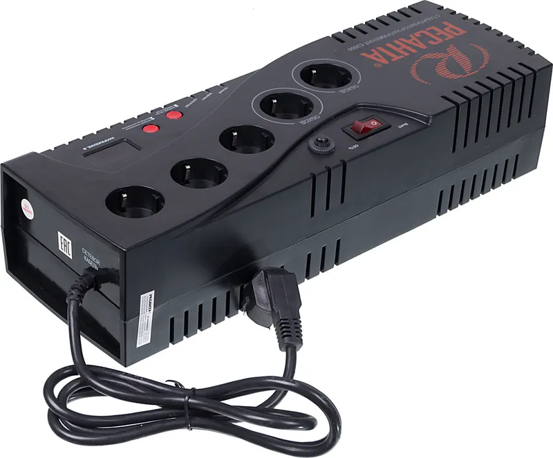 Стабилизатор напряжения Ресанта С2000 1.95кВА однофазный черный (63/6/34)