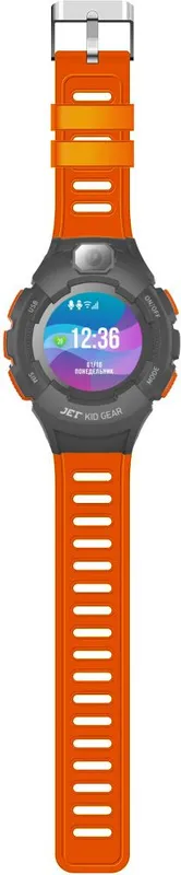 Смарт-часы Jet Kid Gear 50мм 1.44" TFT серый (GEAR ORANGE+GREY)