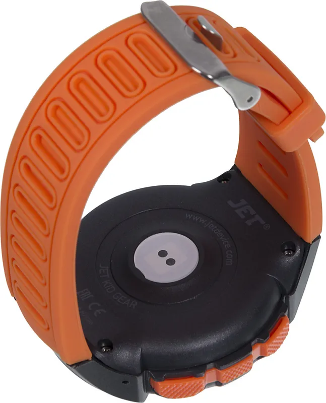 Смарт-часы Jet Kid Gear 50мм 1.44" TFT серый (GEAR ORANGE+GREY)