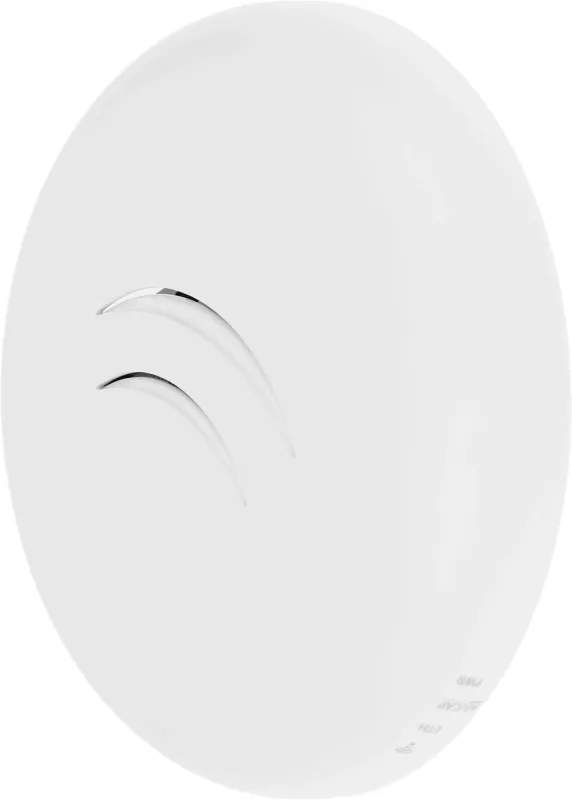 Точка доступа wi-fi MikroTik cAP lite with AR9533 650MHz CPU, 64MB RAM, 1xLAN, built-in 2.4Ghz 802.11b/g/n Dual Chain wireless with 1.5dBi integrated antenna, RouterOS L4, plastic ceiling case, plastic wall case, PoE, PS