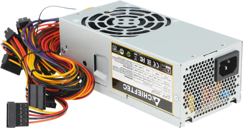 Chieftec Smart GPF-350P (ATX 2.3, 350W, TFX, Active PFC, 80mm fan, 80 PLUS BRONZE) OEM